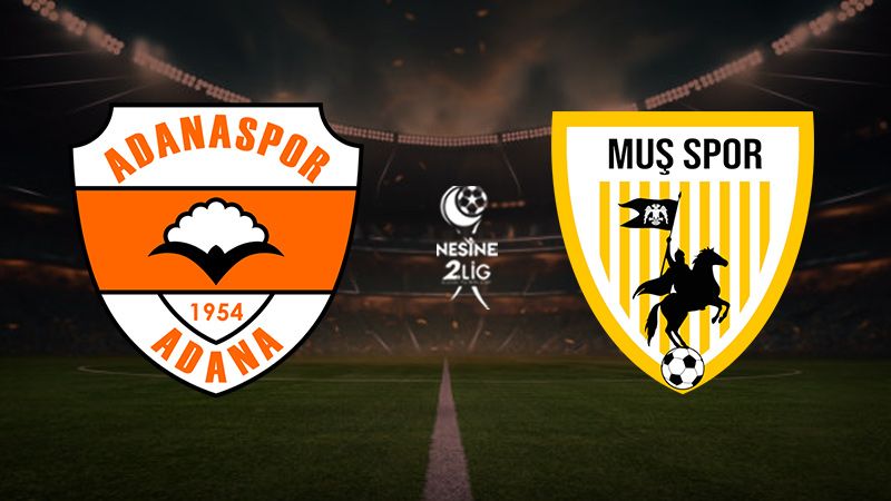 Muşspor – Adanaspor Maçı Saat Kaçta? Hangi Kanalda?